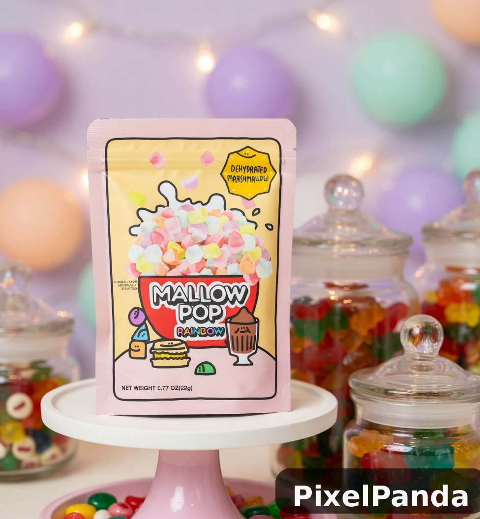 Candy Bar Display — Made with PixelPanda