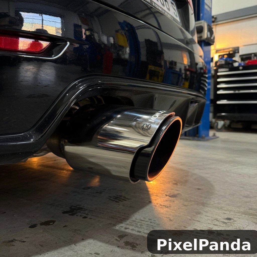 Under-Car Installation — Made with PixelPanda