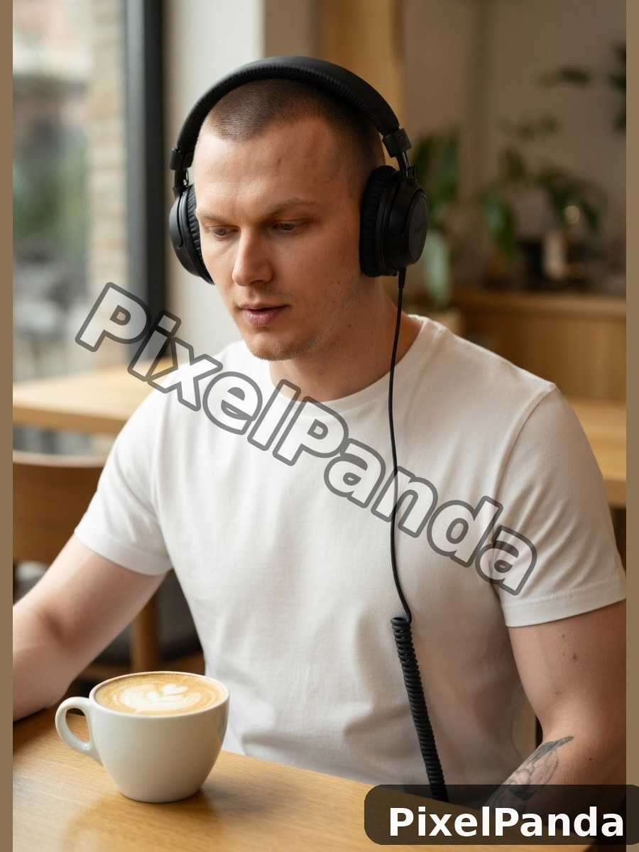 Coffee Shop Moment — Made with PixelPanda