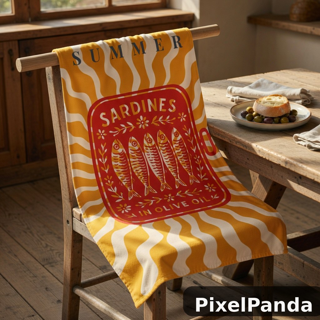 Rustic Table Setting — Made with PixelPanda