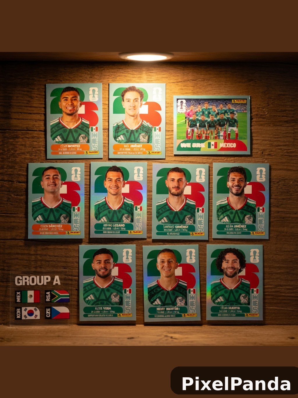 Collection Display — Made with PixelPanda