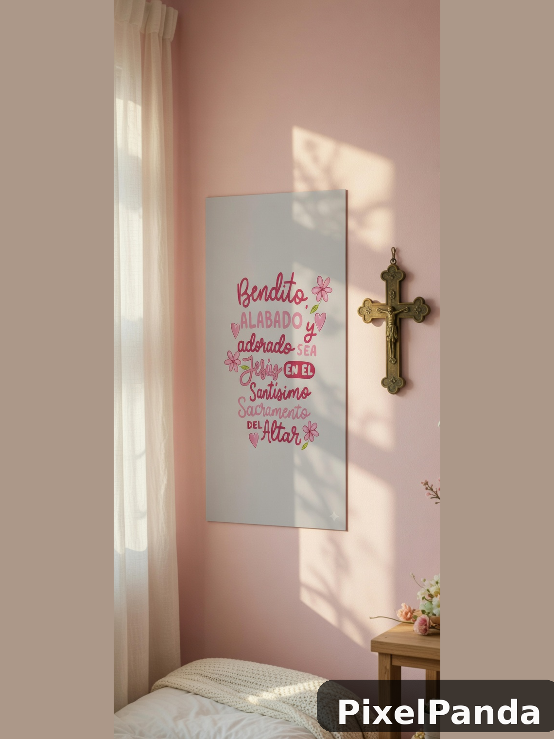 Bedroom Wall Art — Made with PixelPanda