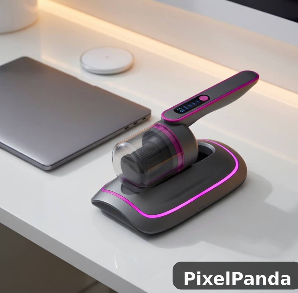 Tech Workspace Display — Made with PixelPanda