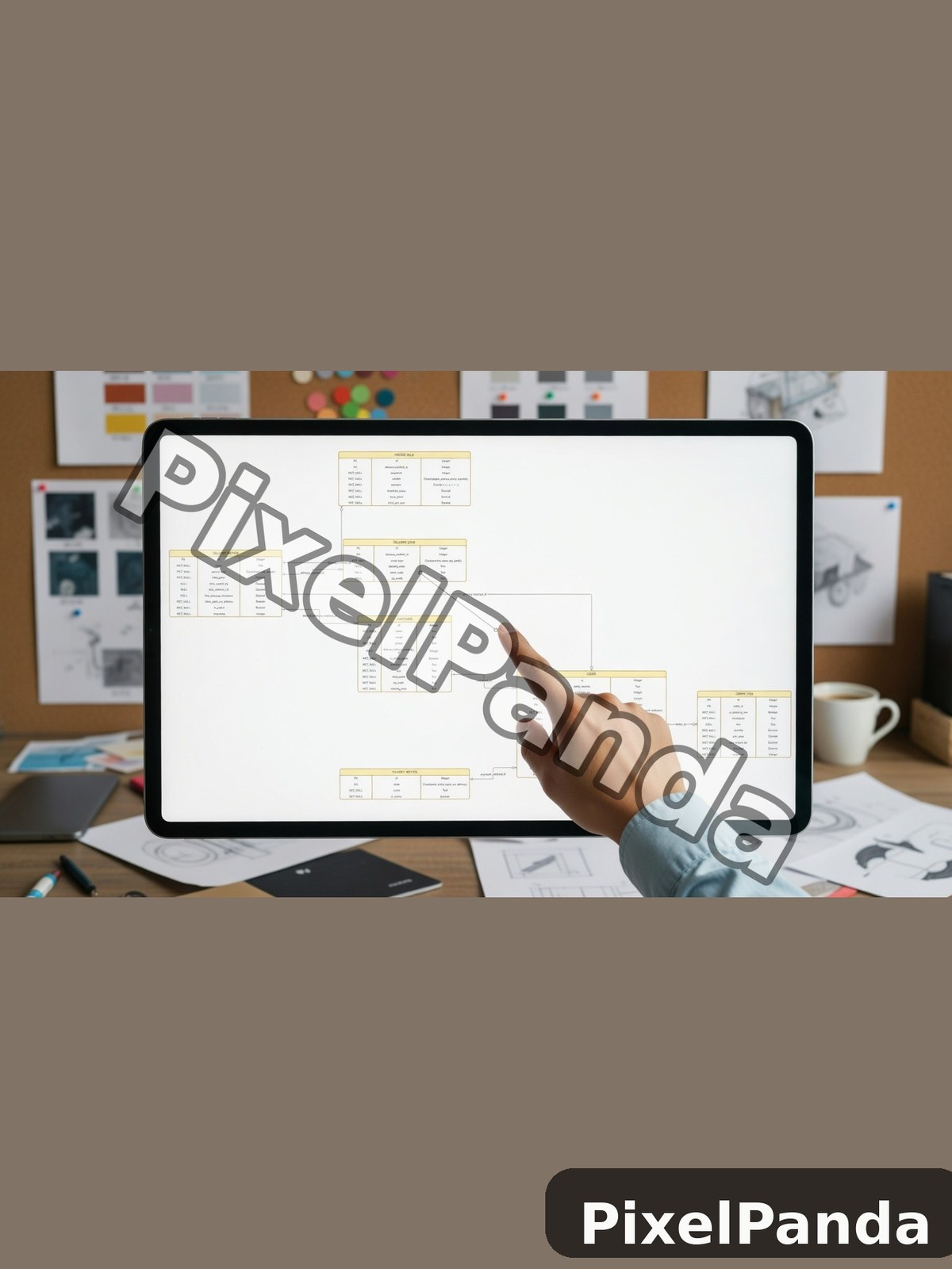 UX Design Studio — Made with PixelPanda