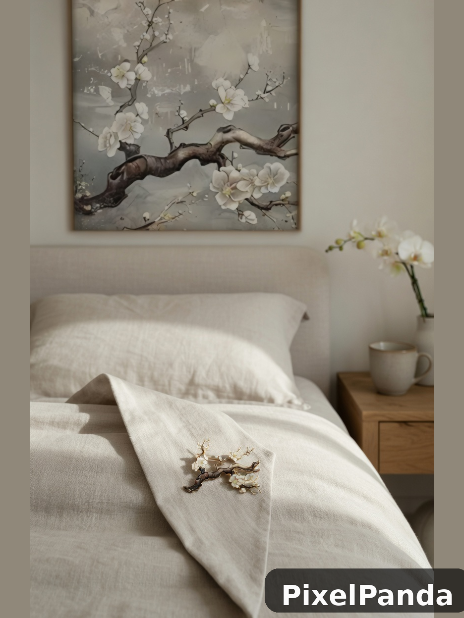 Bedroom Serenity — Made with PixelPanda