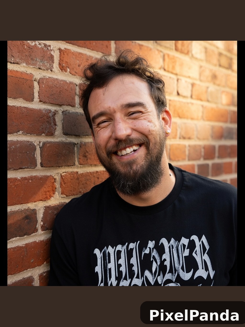Casual Outdoor Portrait — Made with PixelPanda AI