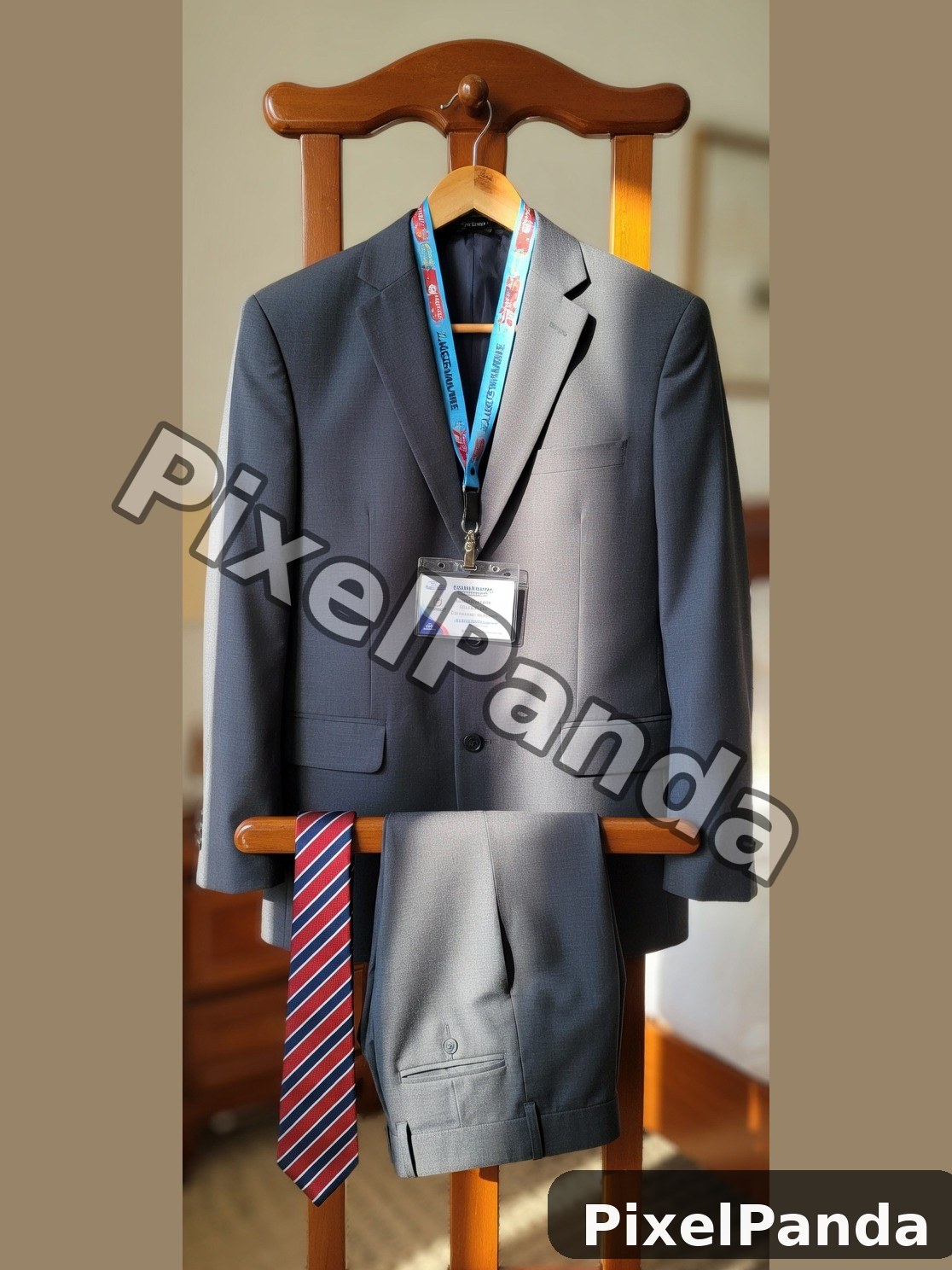 Morning Suit Prep — Made with PixelPanda