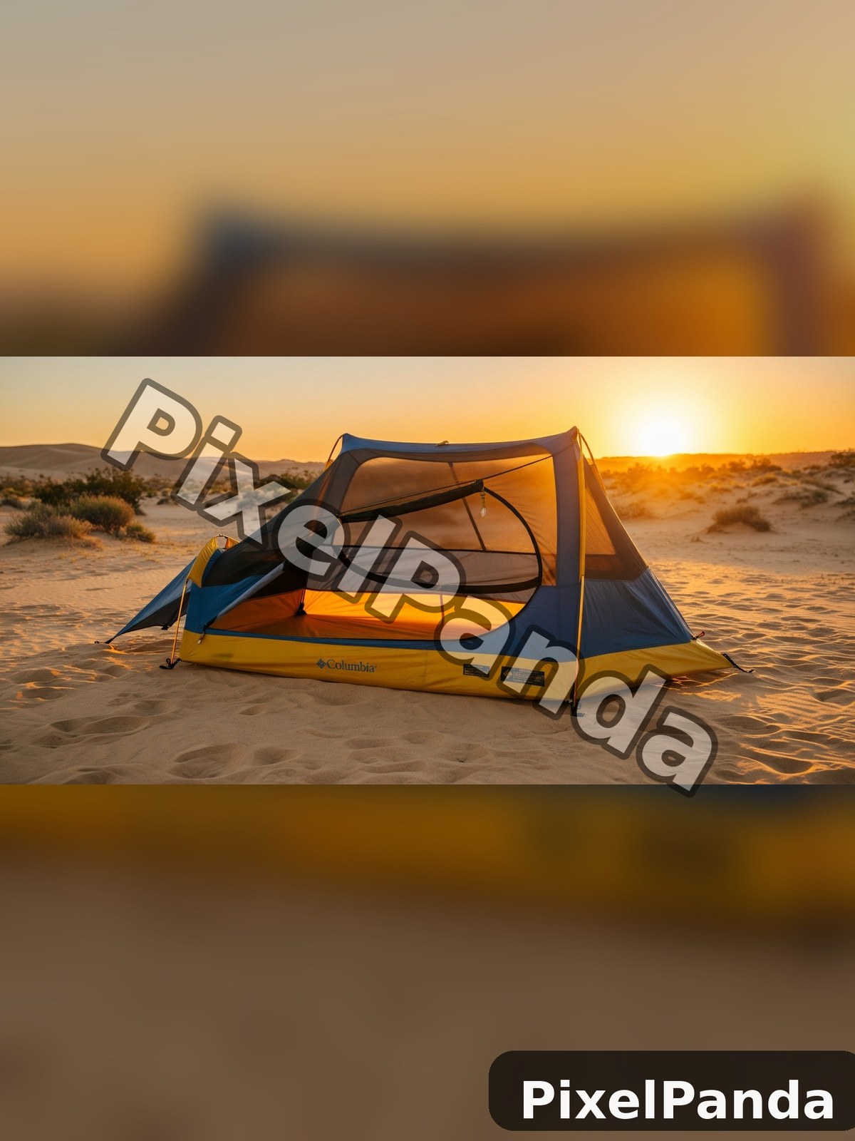 Desert Adventure Setup — Made with PixelPanda