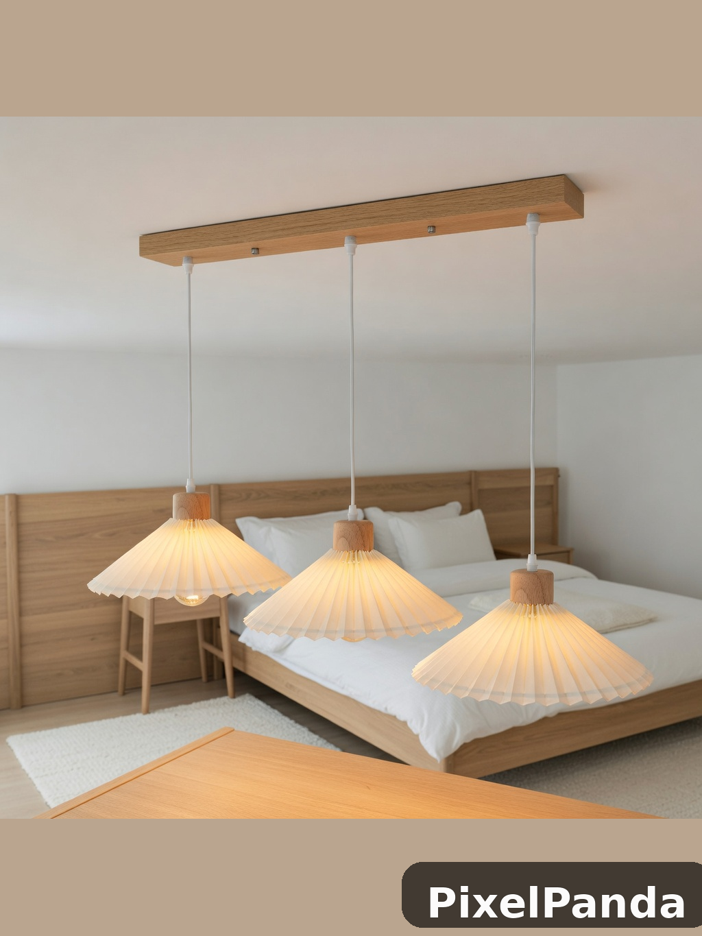 Bedroom Overhead Detail — Made with PixelPanda