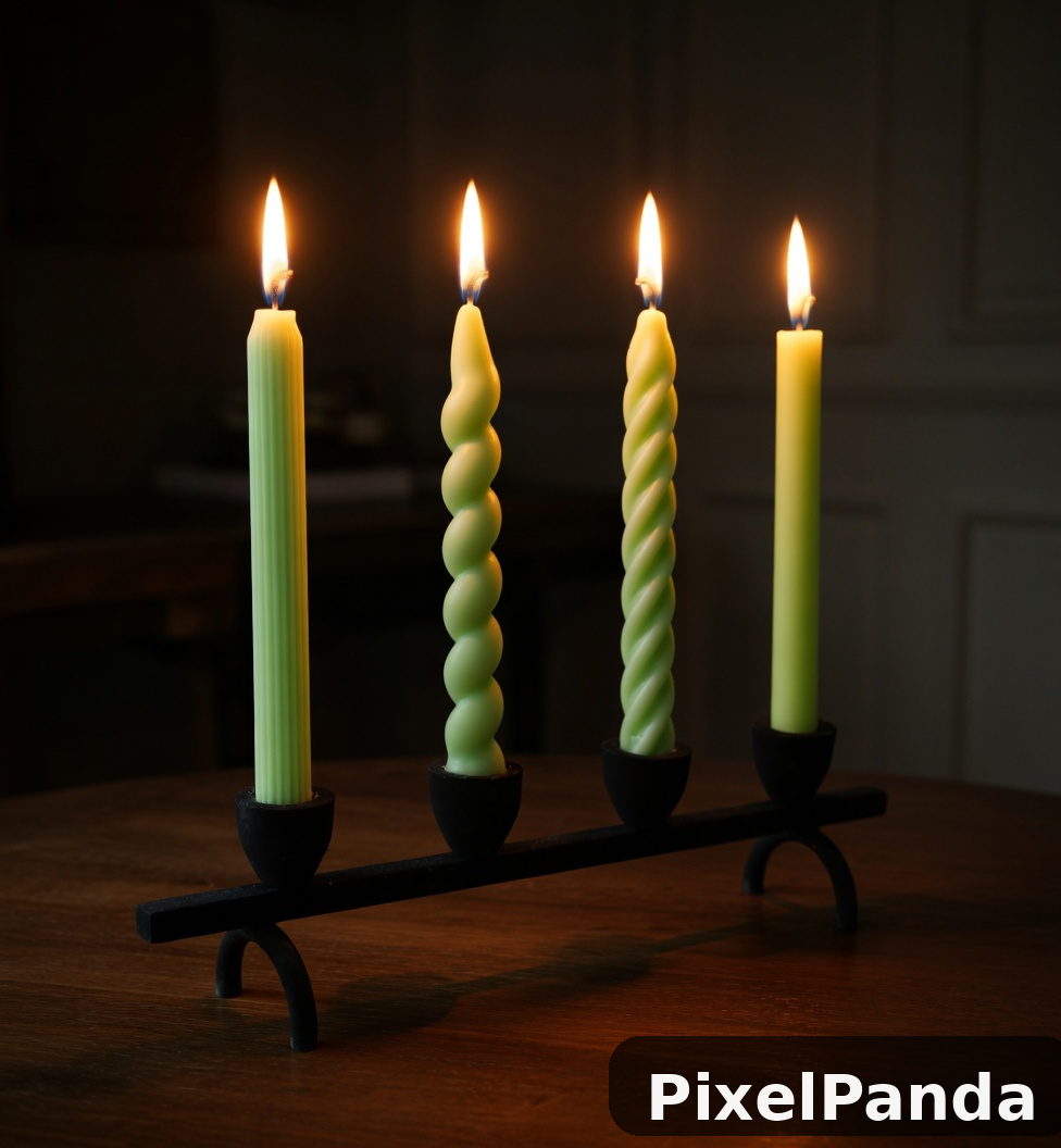 Moody Evening Table — Made with PixelPanda