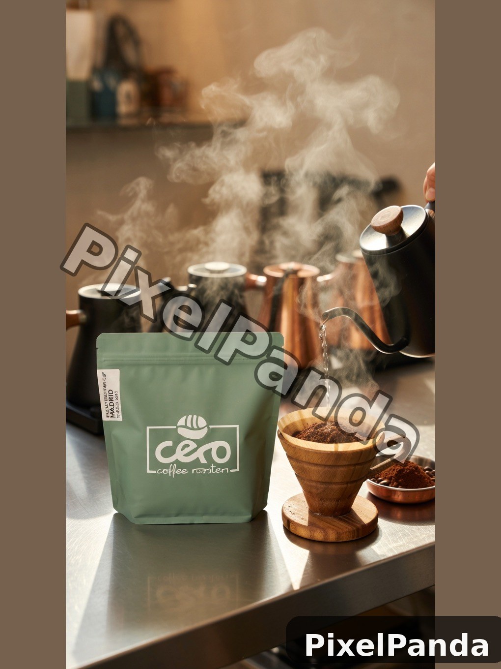 Brewing Setup — Made with PixelPanda