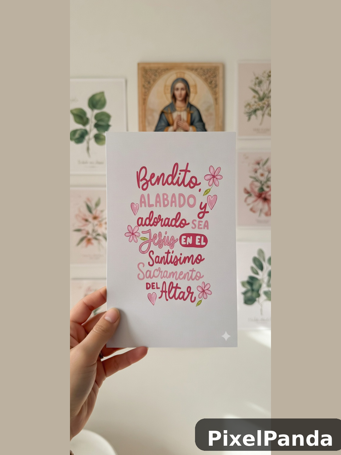 Gallery Wall Display — Made with PixelPanda
