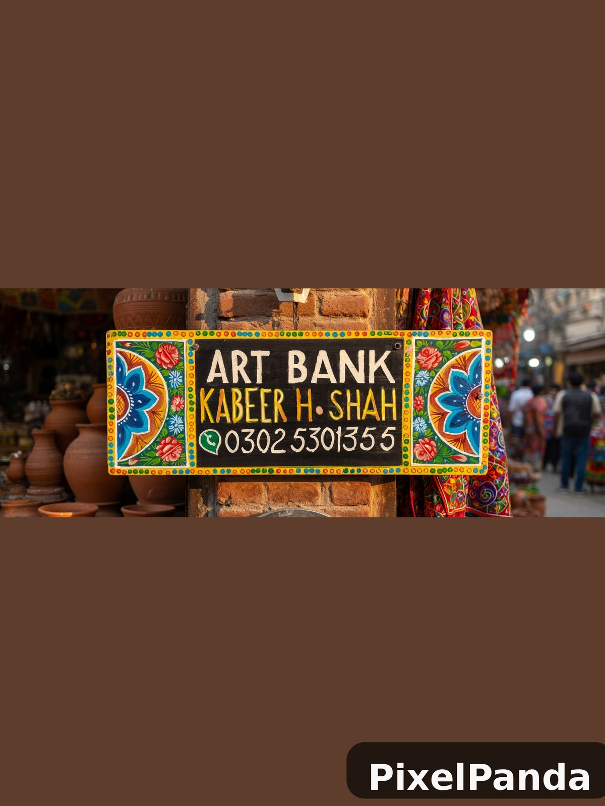 Market Stall Detail — Made with PixelPanda