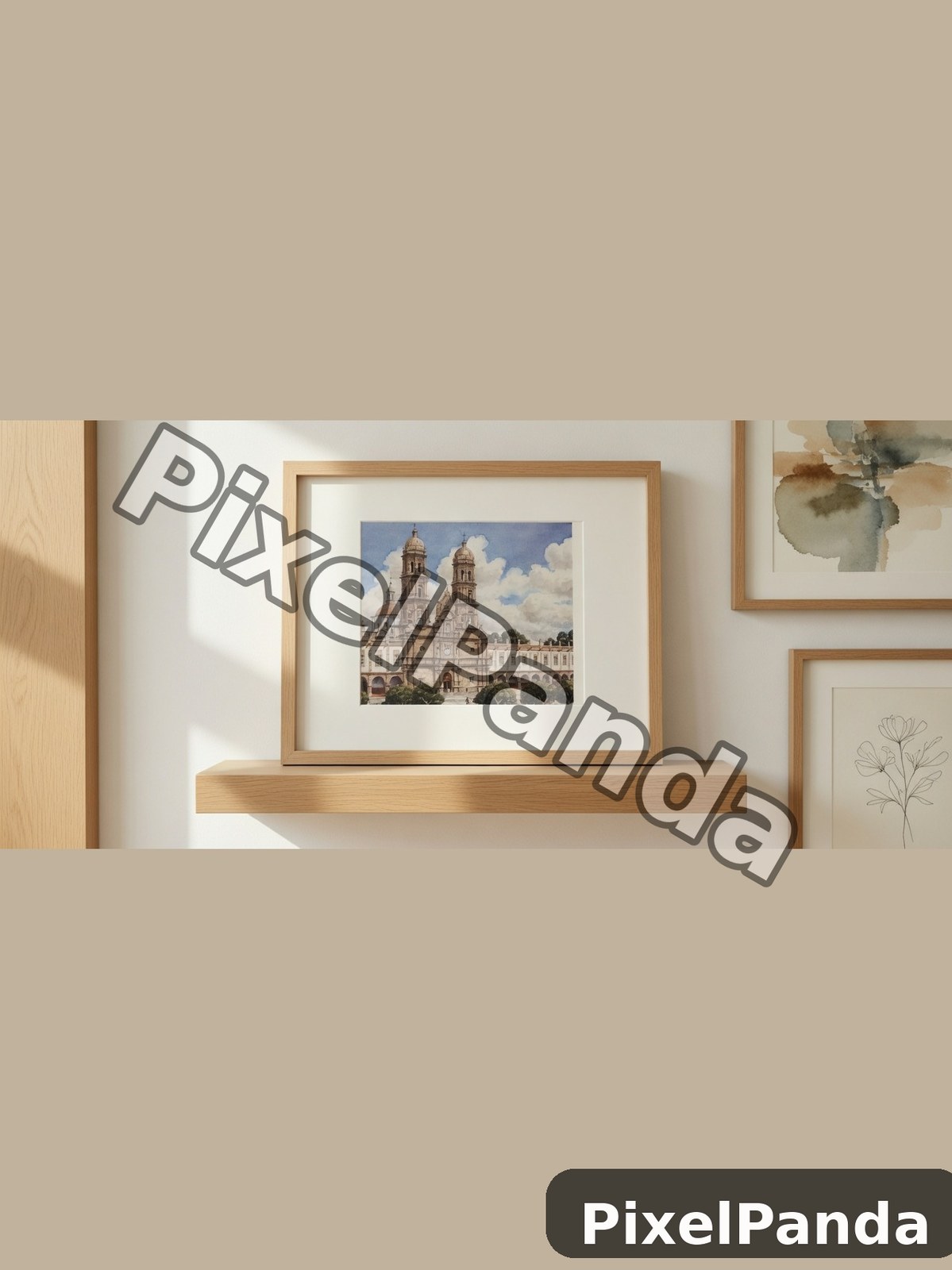 Gallery Wall Display — Made with PixelPanda