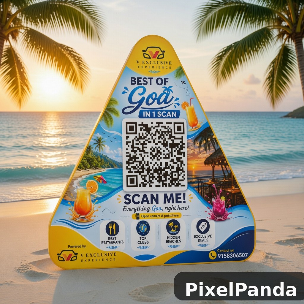 Beach Paradise Hero — Made with PixelPanda