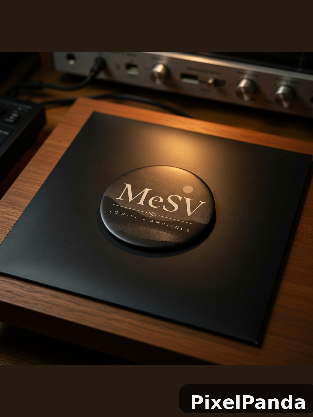 Vinyl Record Setting — Made with PixelPanda