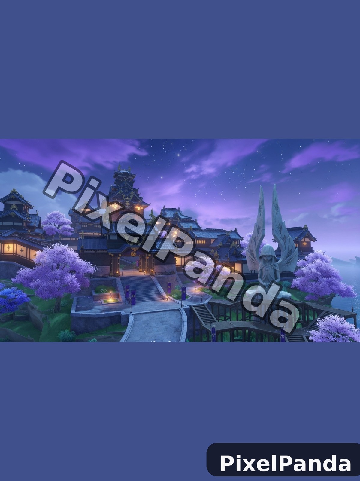 Moonlit Sacred Grounds