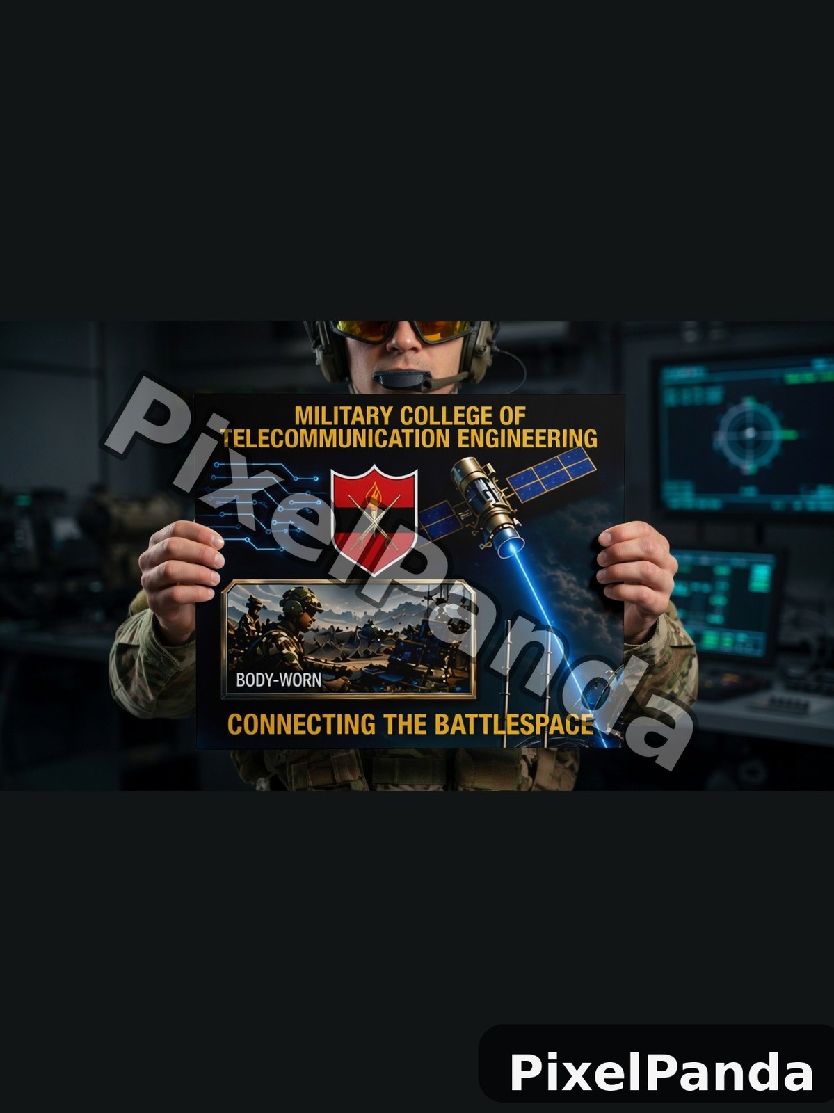 Mission Briefing Overlay — Made with PixelPanda