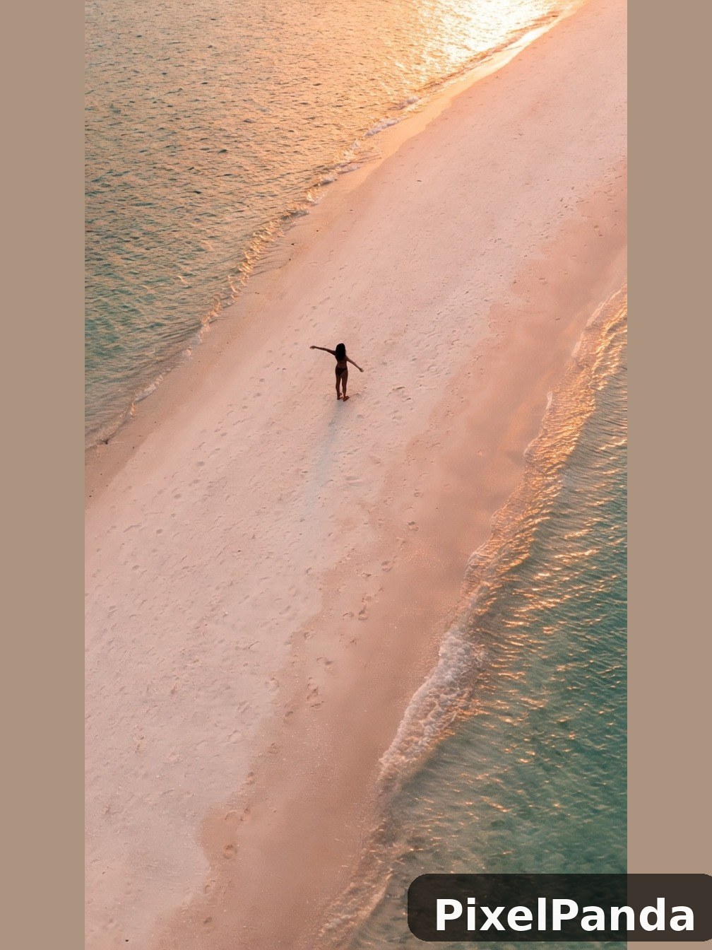 Sunset Coastal Calm — Made with PixelPanda