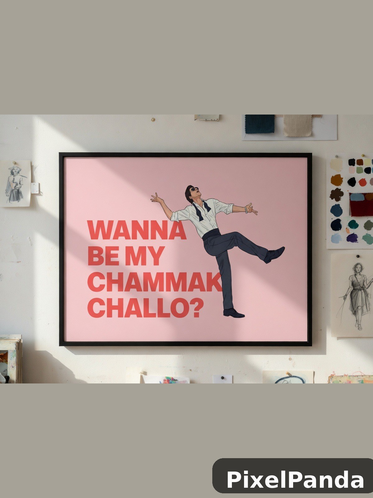 Creative Studio Corner — Made with PixelPanda