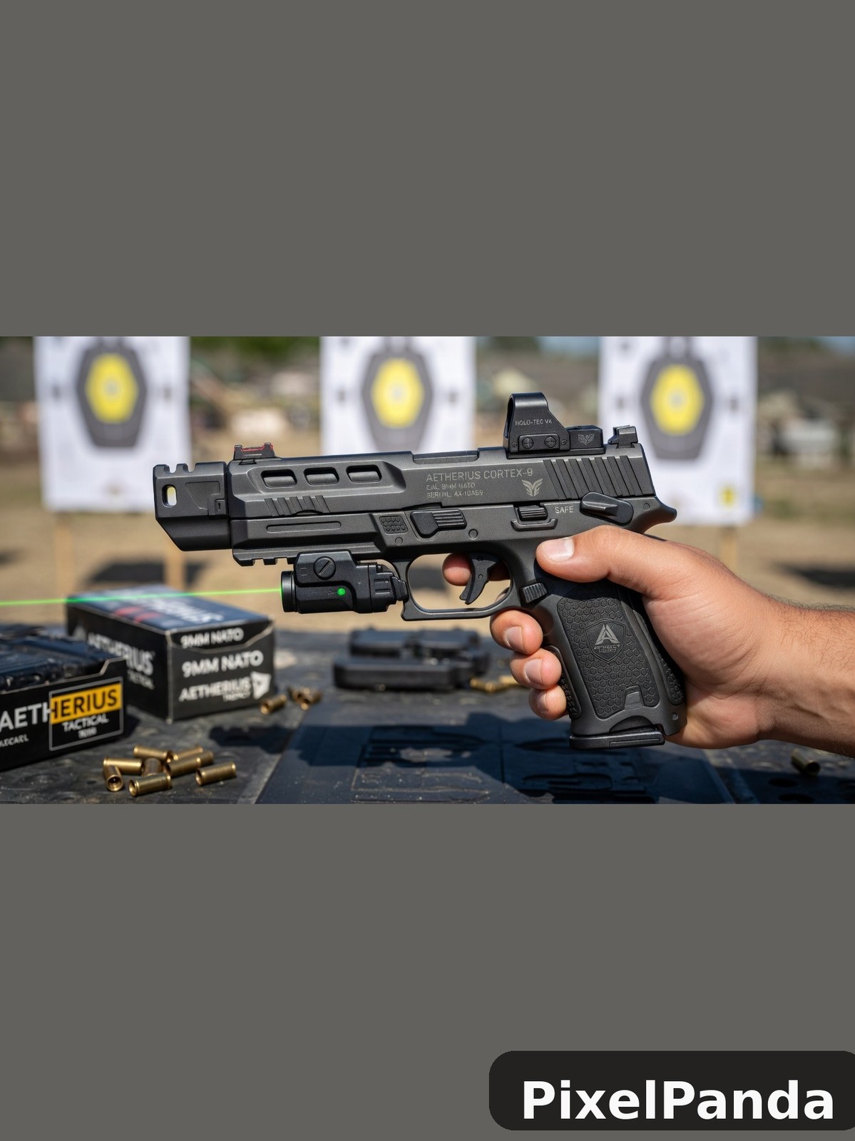 Range Day Setup — Made with PixelPanda
