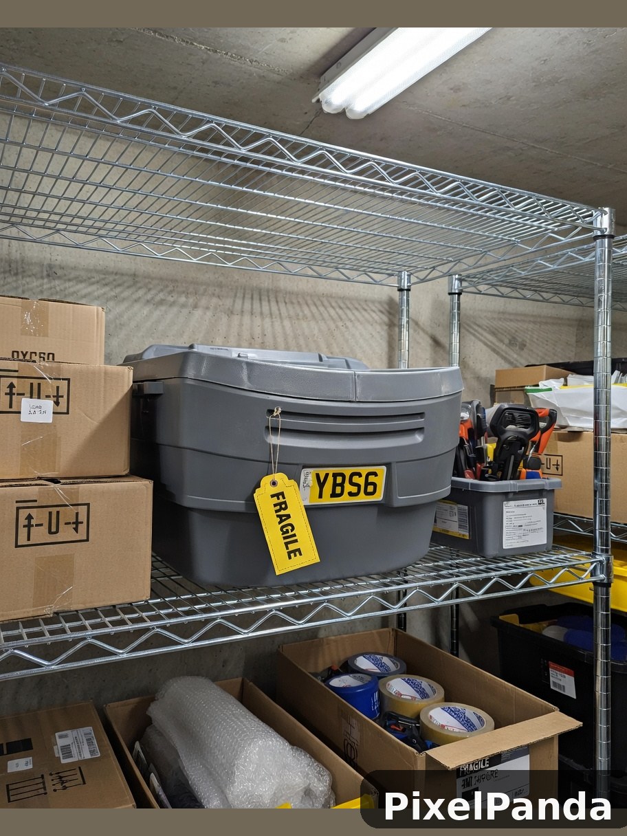 Basement Organization — Made with PixelPanda