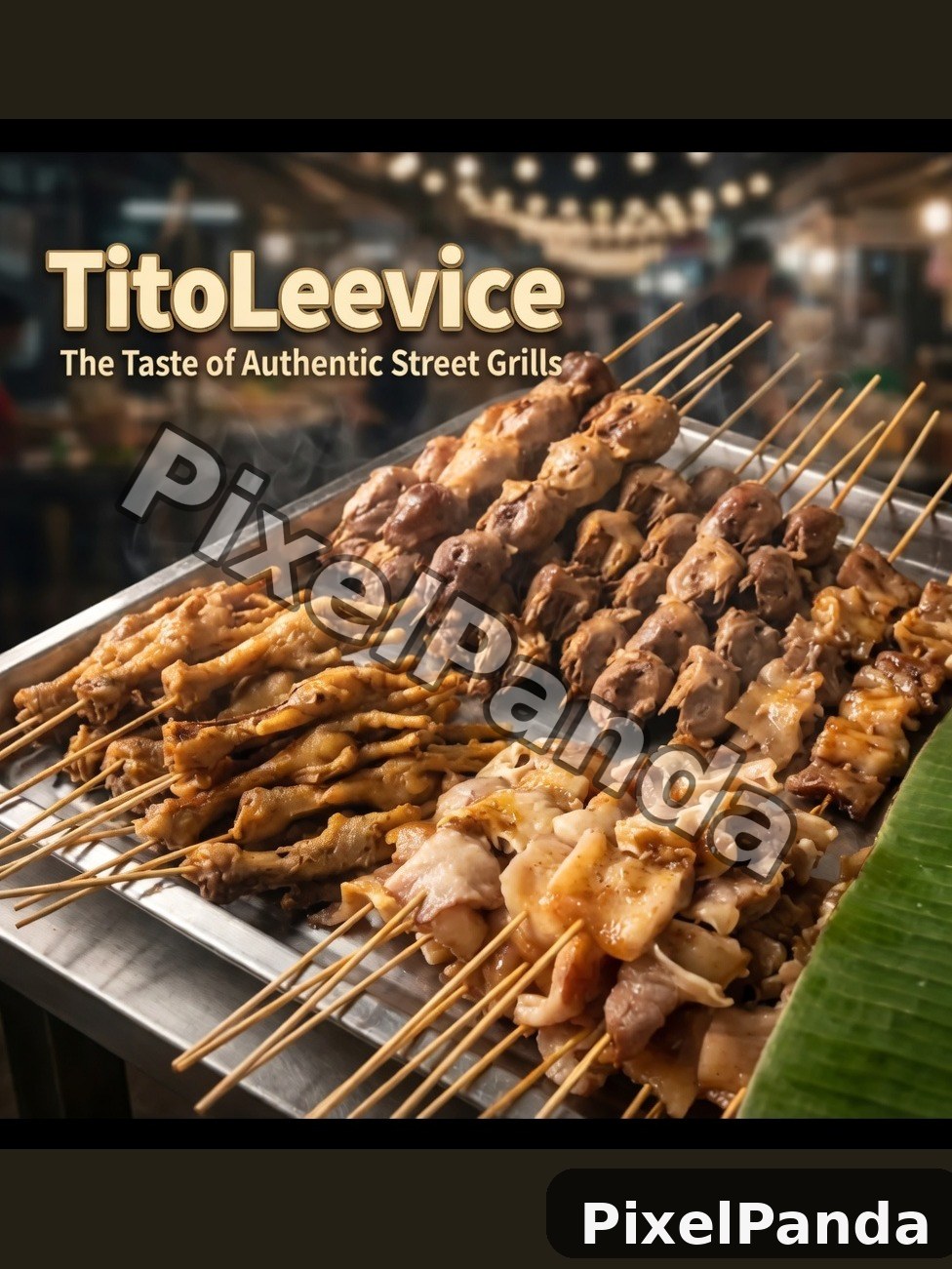 Hero Grill Display — Made with PixelPanda