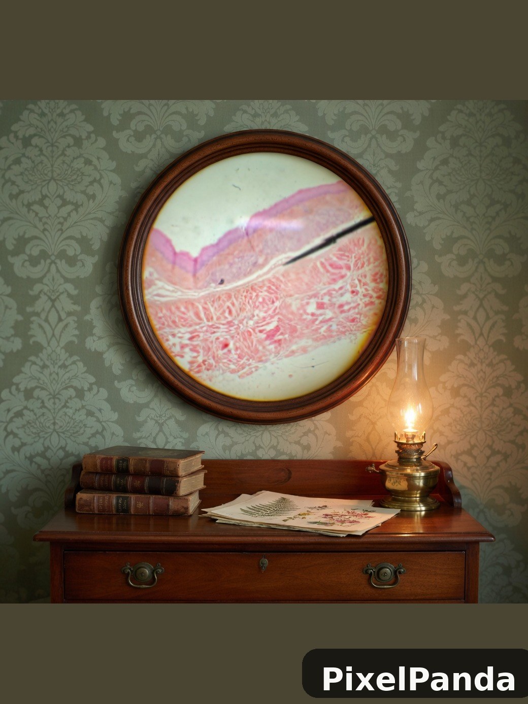 Victorian Study — Made with PixelPanda