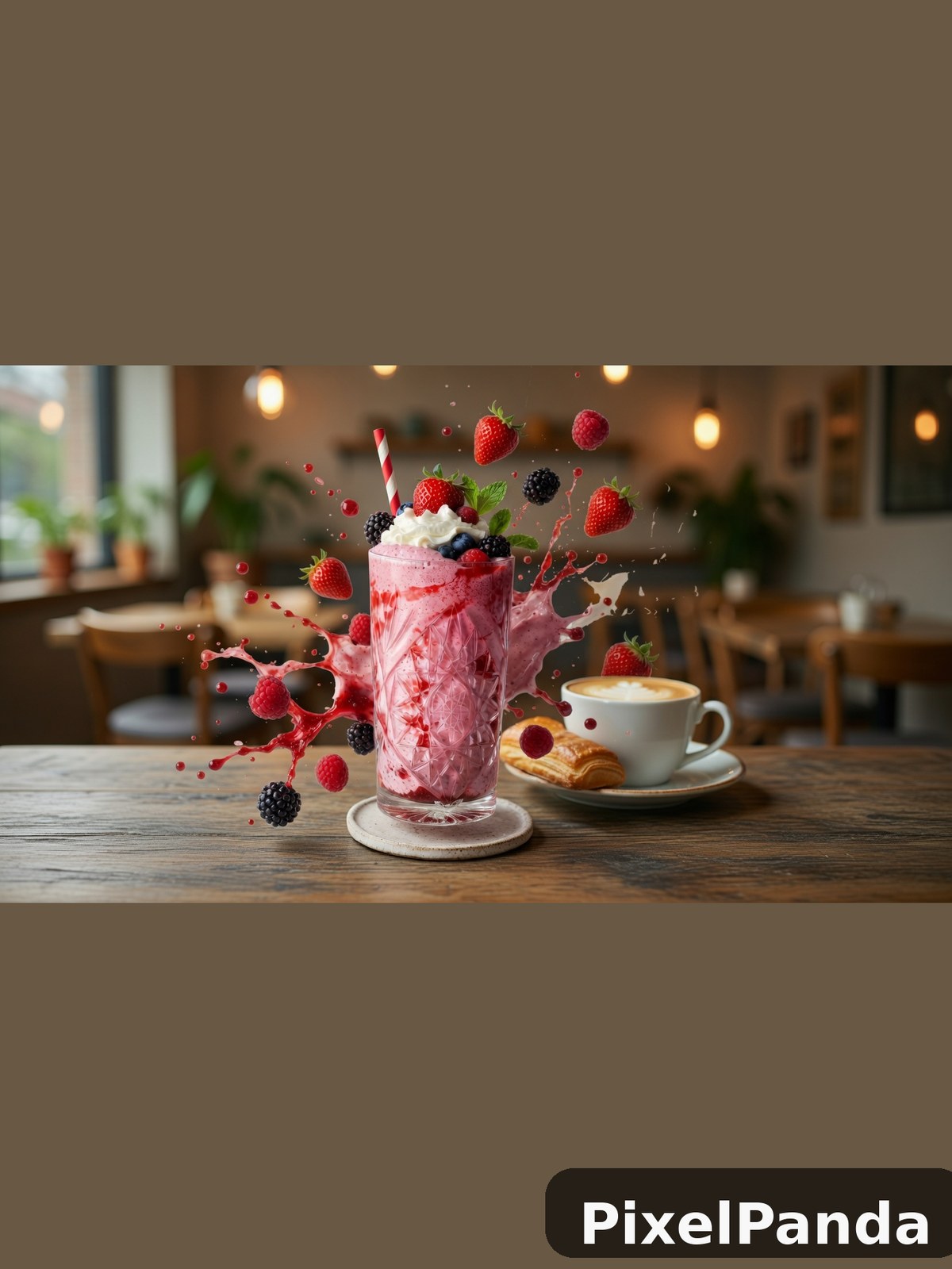 Café Setting — Made with PixelPanda