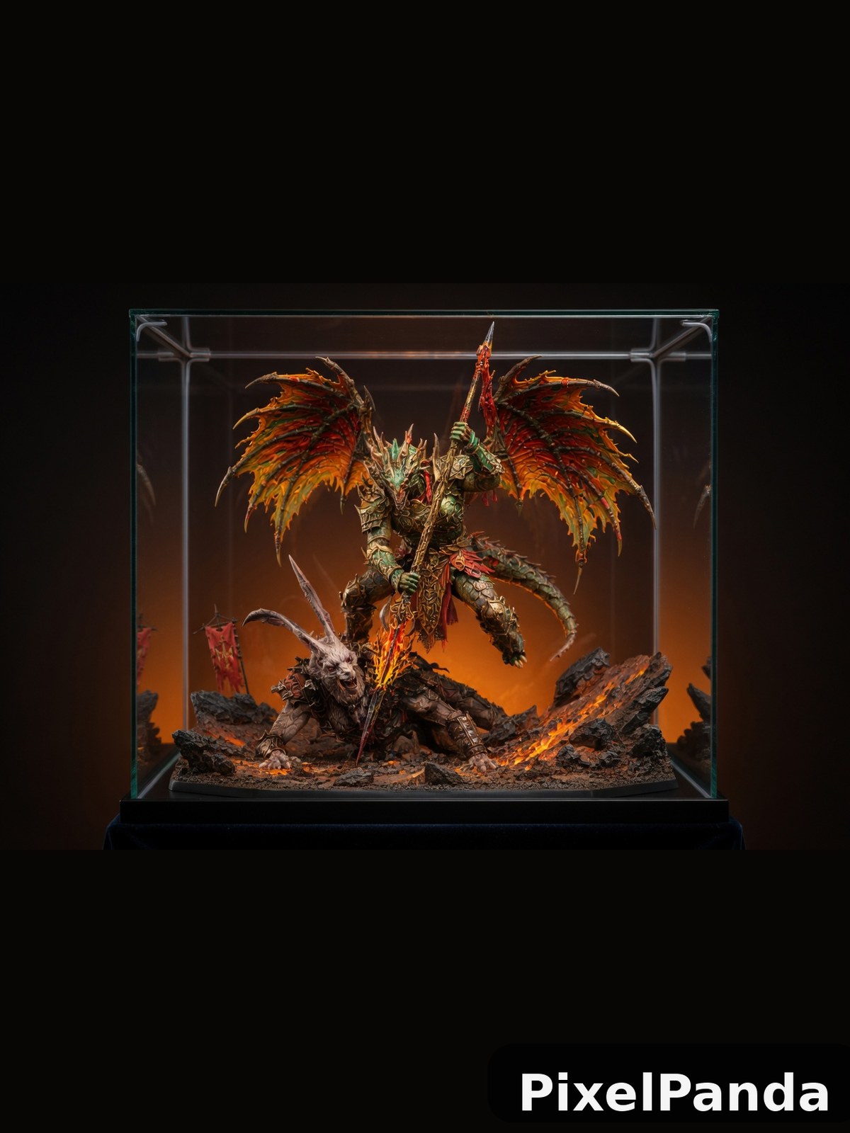 Game Display Cabinet — Made with PixelPanda