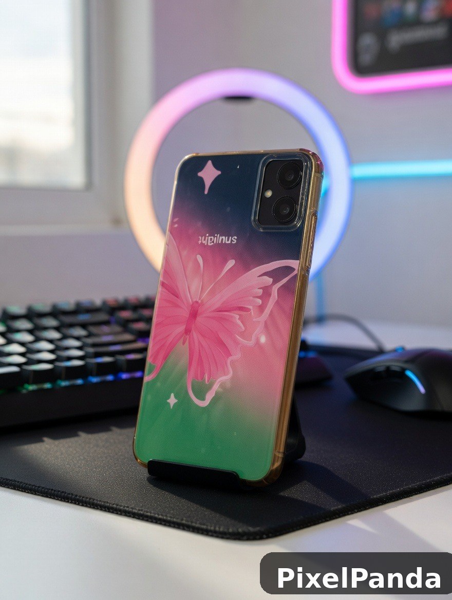 Desk Setup — Made with PixelPanda