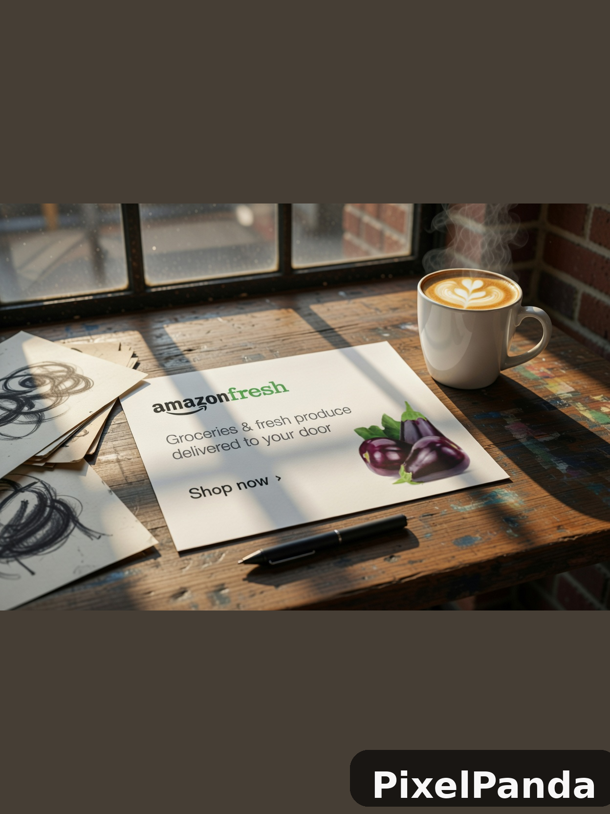 Creative Workspace — Made with PixelPanda