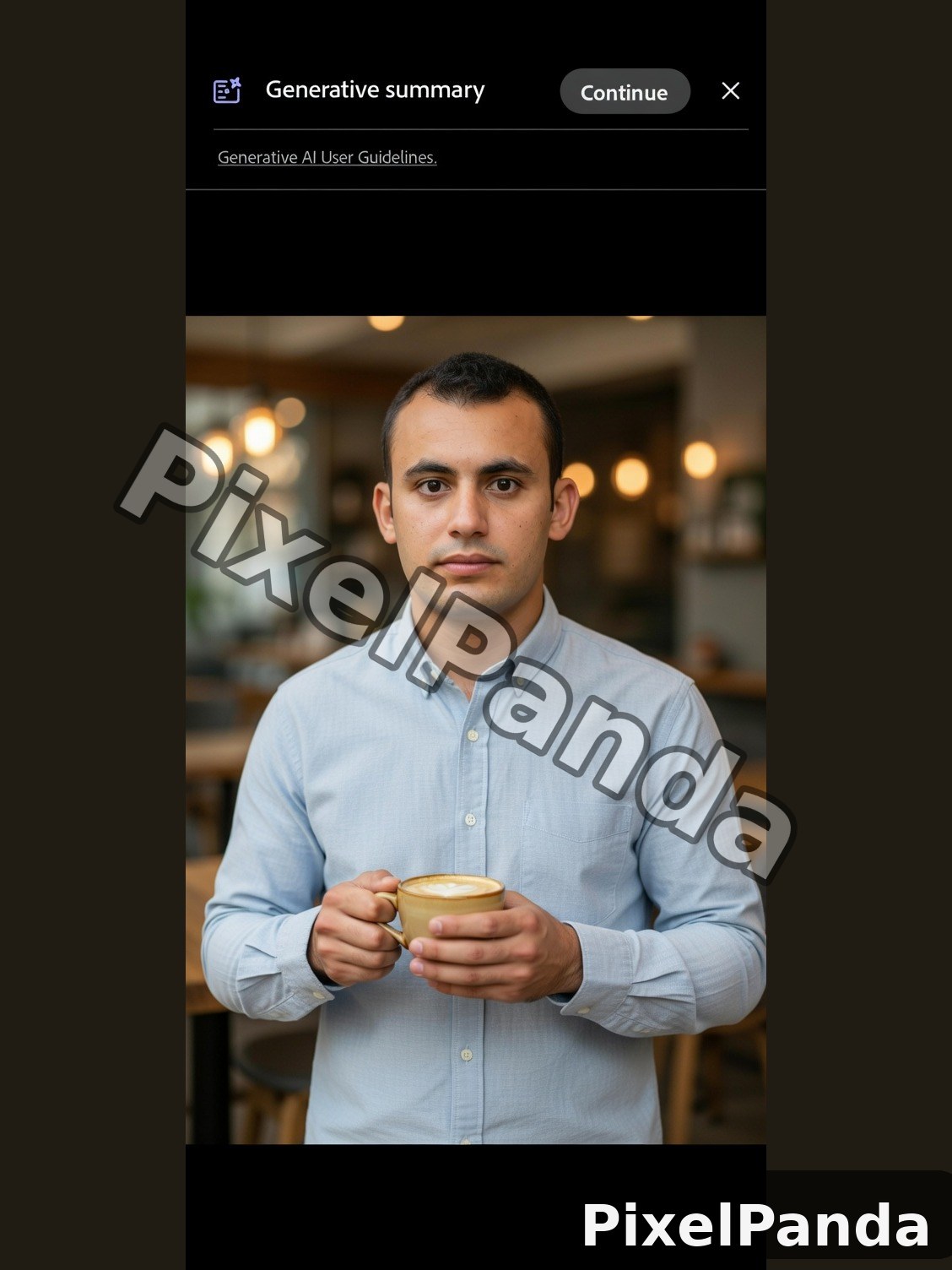 Coffee Shop Moment — Made with PixelPanda