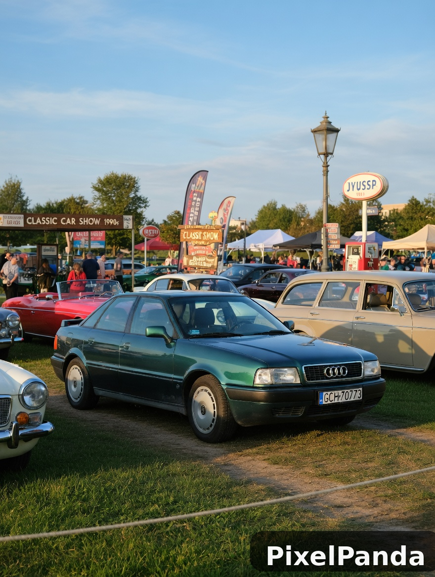 Vintage Car Meet — Made with PixelPanda