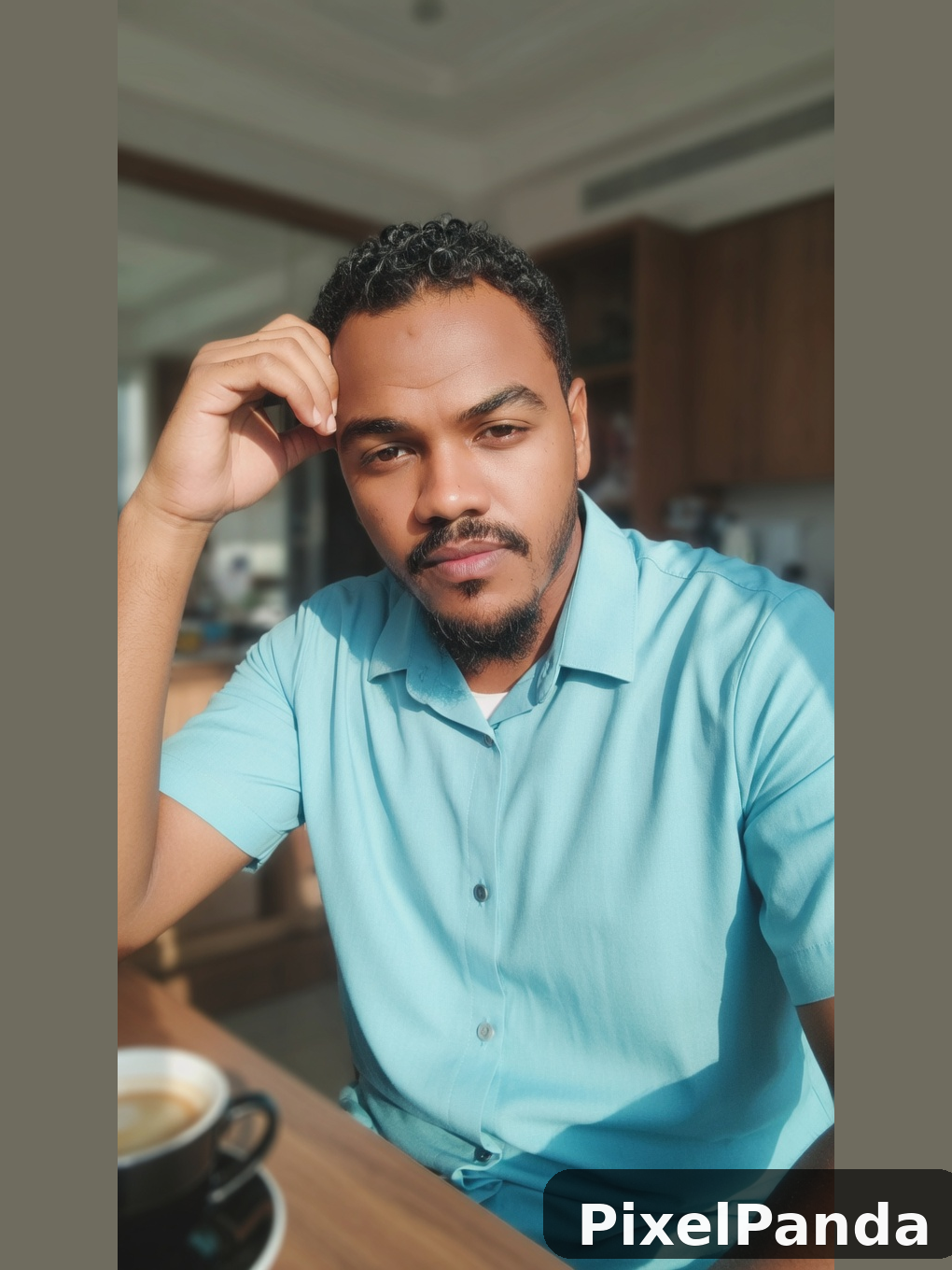 Morning Office Look — Made with PixelPanda