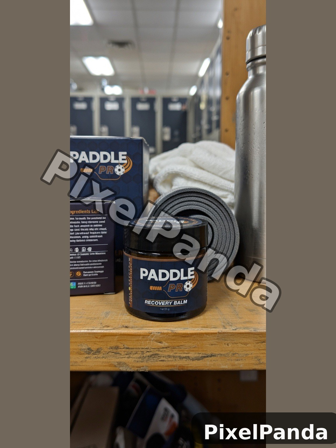 Athlete's Locker — Made with PixelPanda