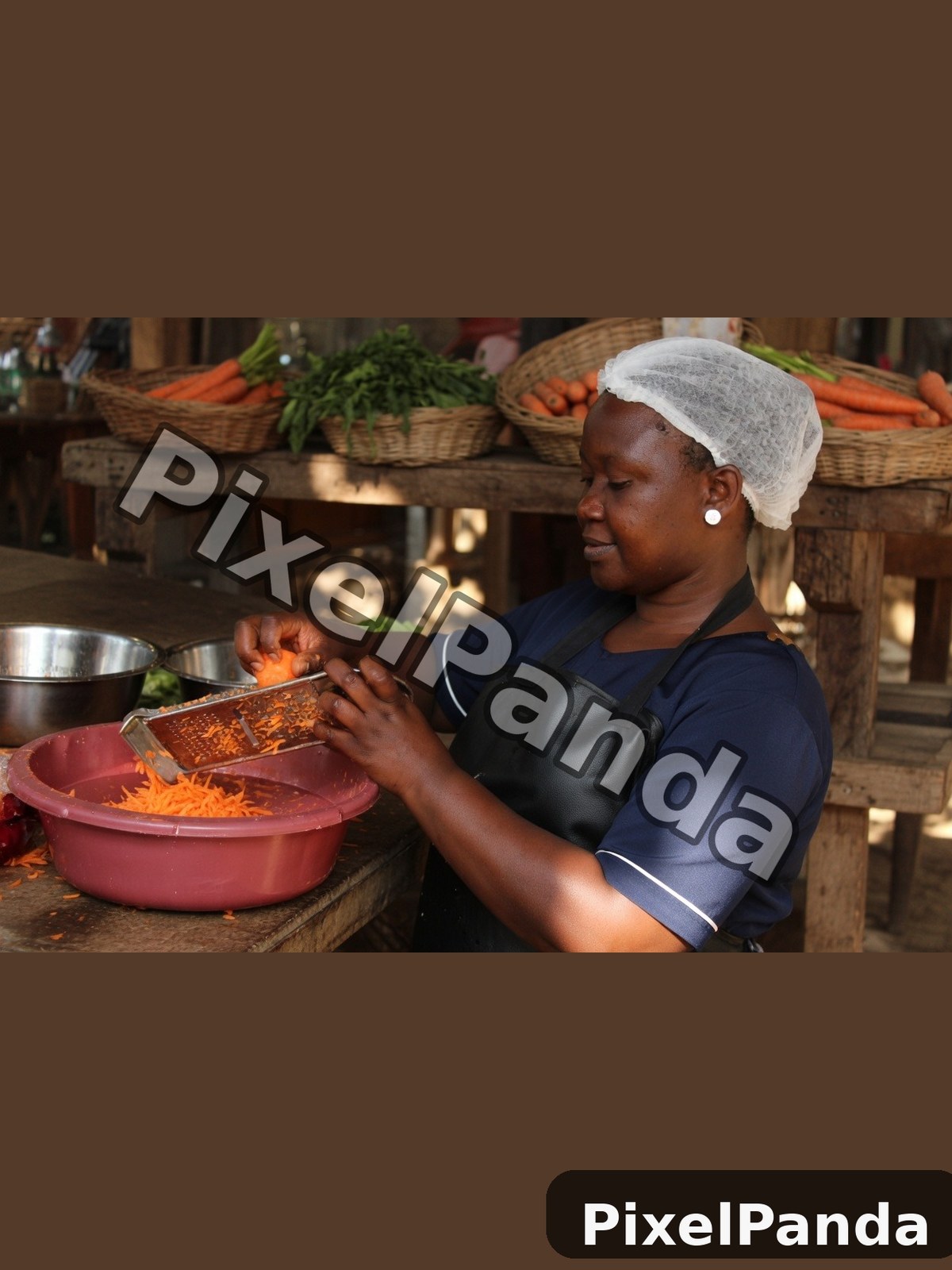 Outdoor Market Display — Made with PixelPanda