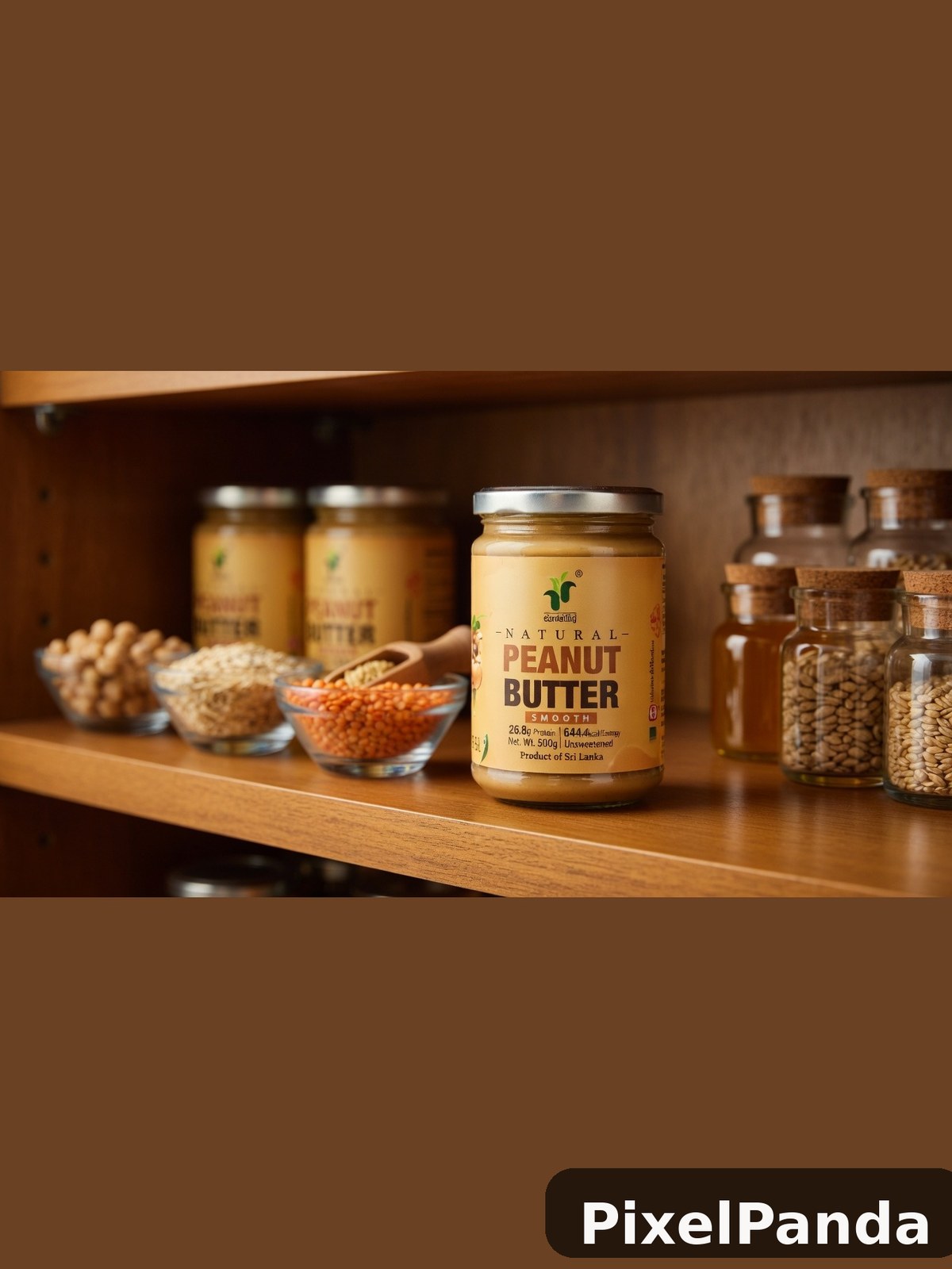 Pantry Shelf Display — Made with PixelPanda
