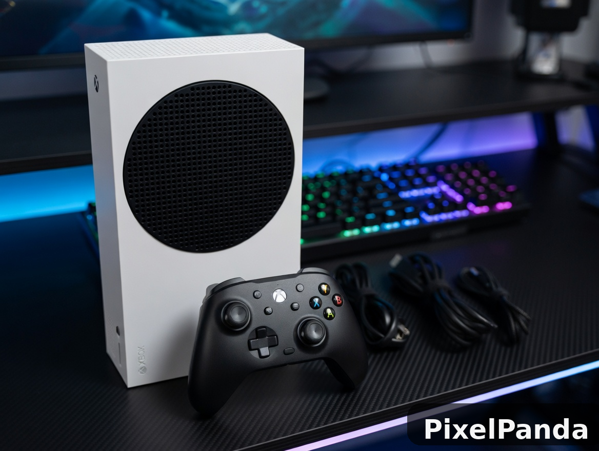 Gaming Setup Detail — Made with PixelPanda