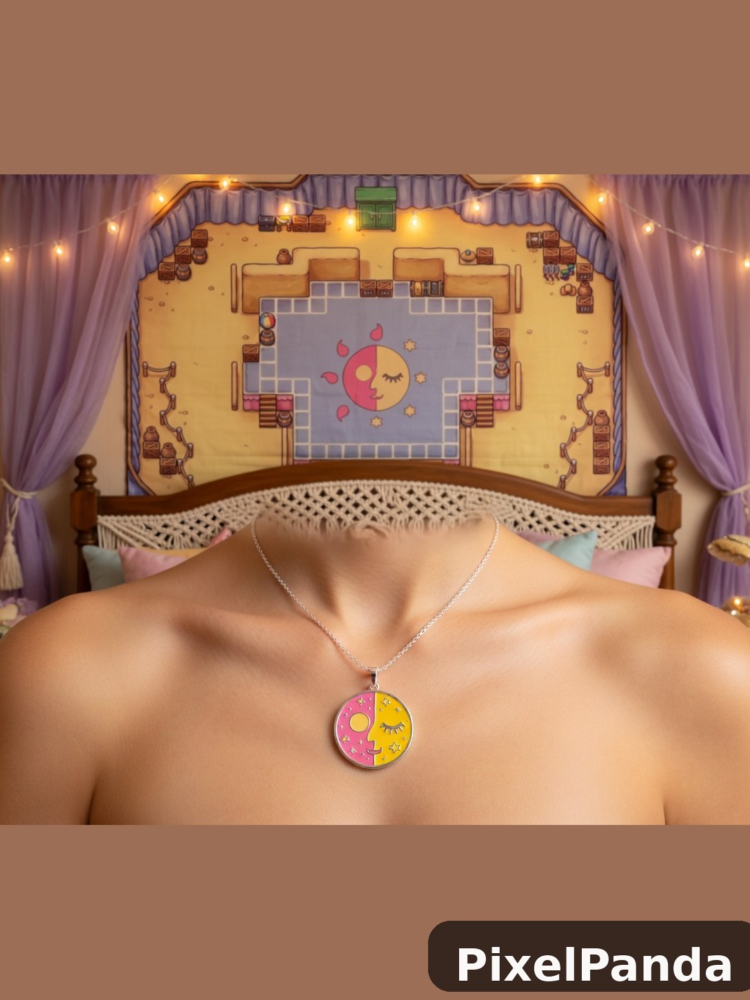 Fabric Wall Hanging — Made with PixelPanda