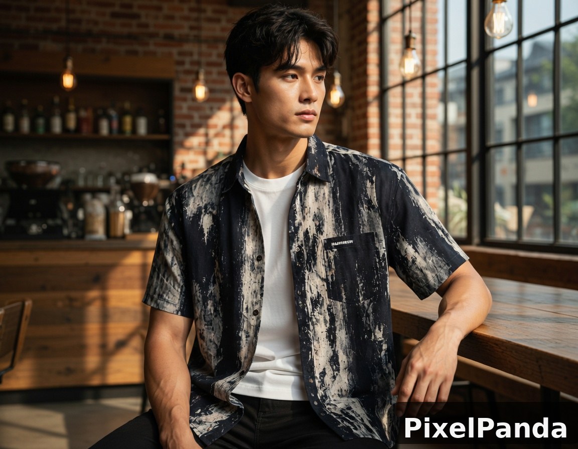 Casual Layered Look — Made with PixelPanda