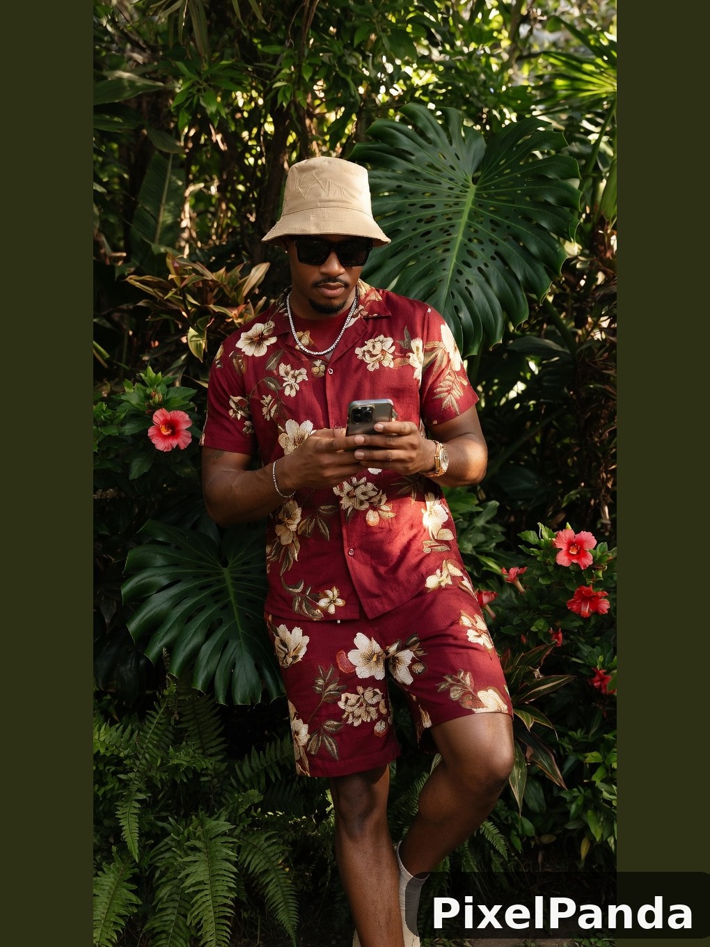 Tropical Getaway — Made with PixelPanda