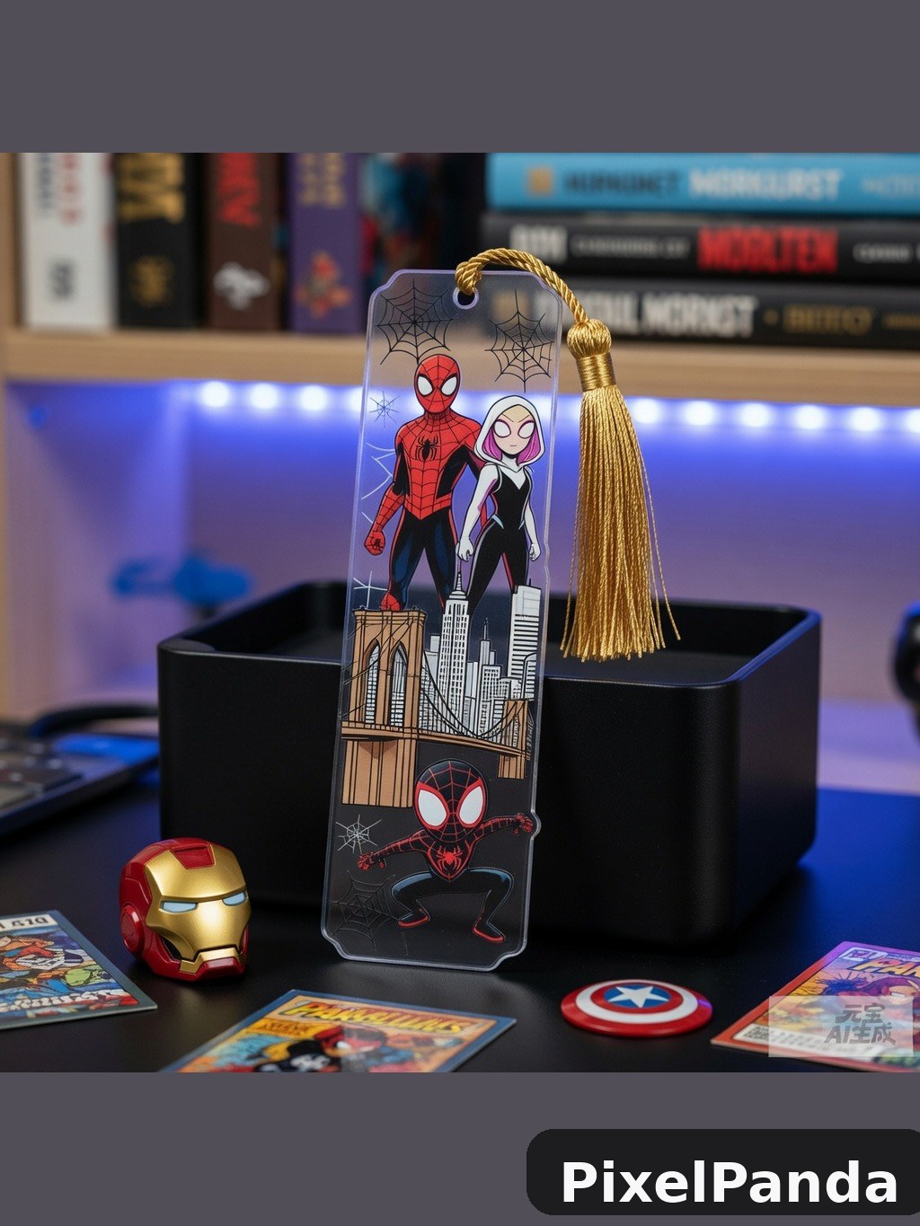 Desk Display — Made with PixelPanda