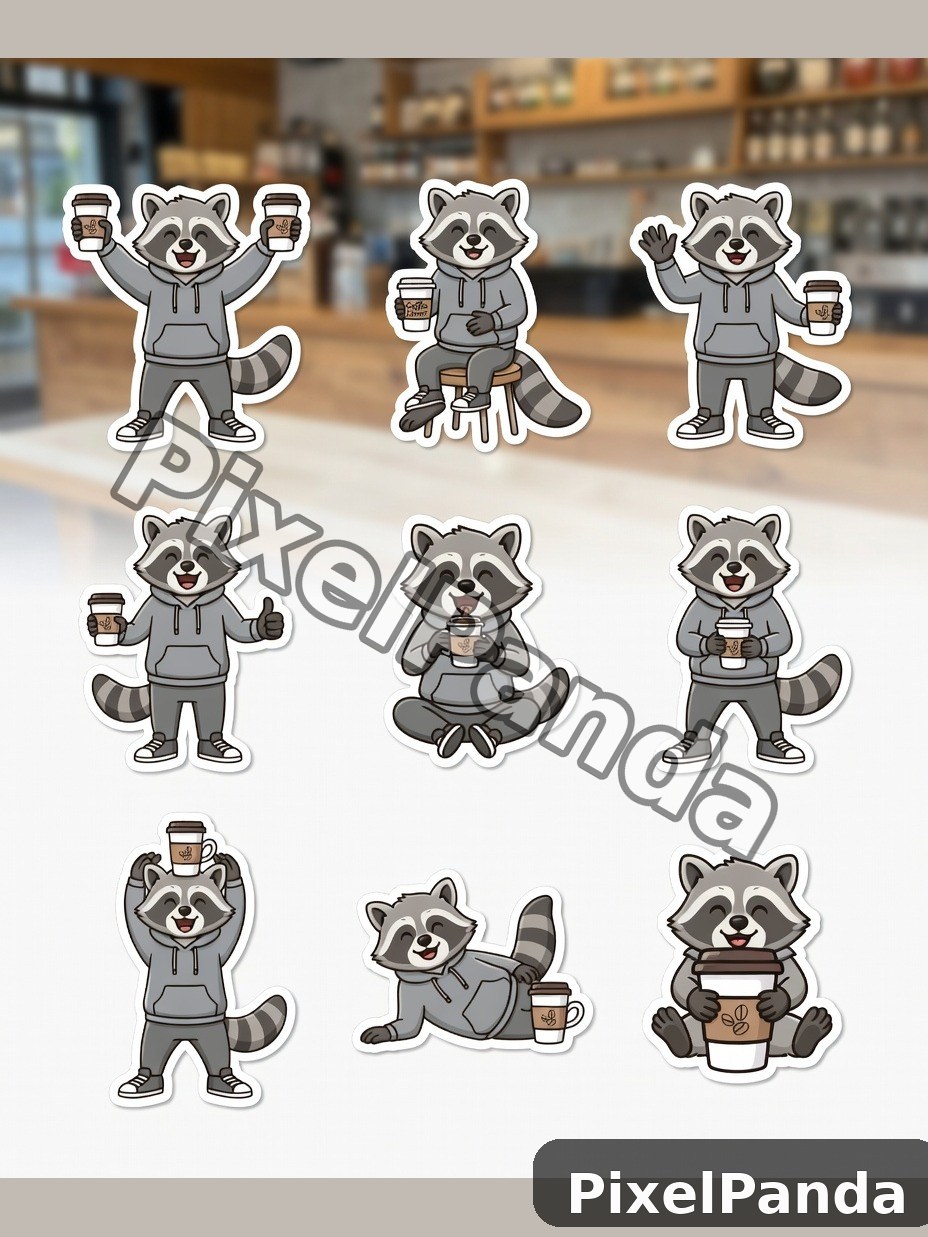 Coffee Shop Moment — Made with PixelPanda