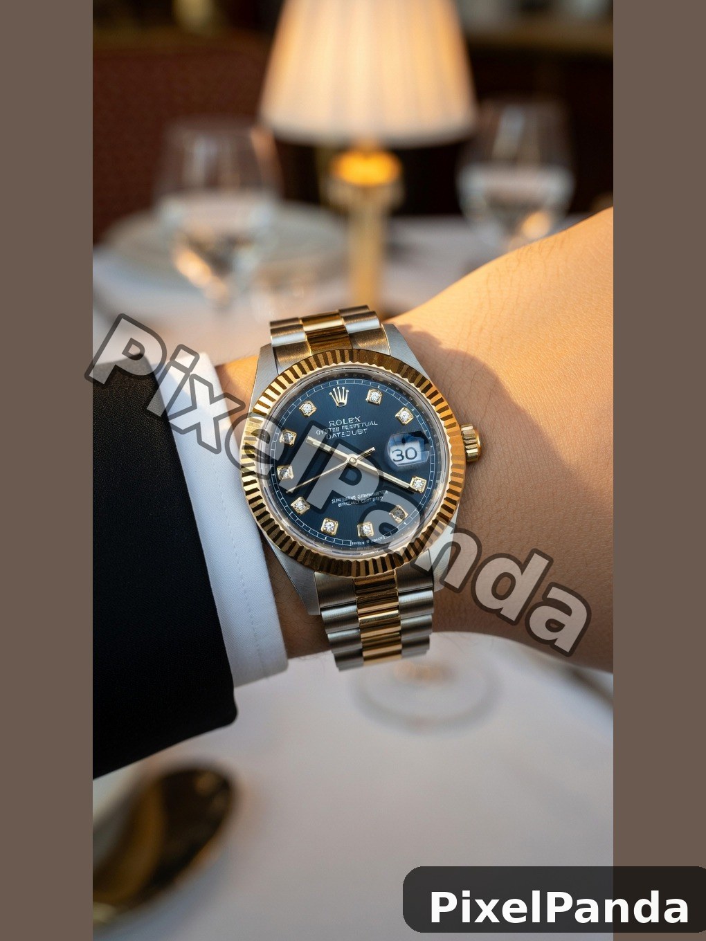 Evening Gala Elegance — Made with PixelPanda