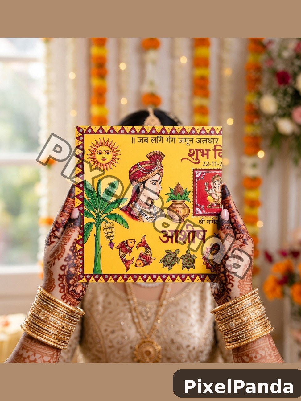 Hands Receiving Card