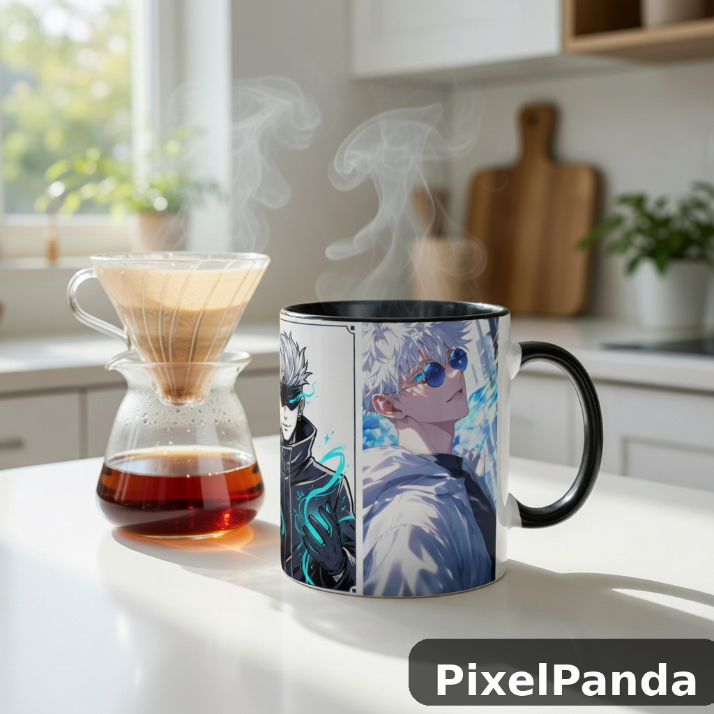 Morning Coffee Ritual — Made with PixelPanda
