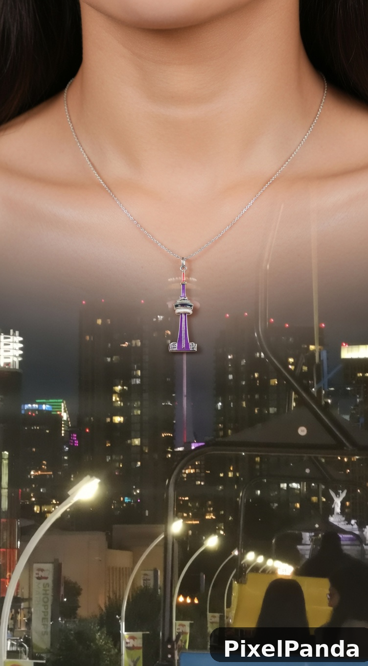 City Lights Reflection — Made with PixelPanda