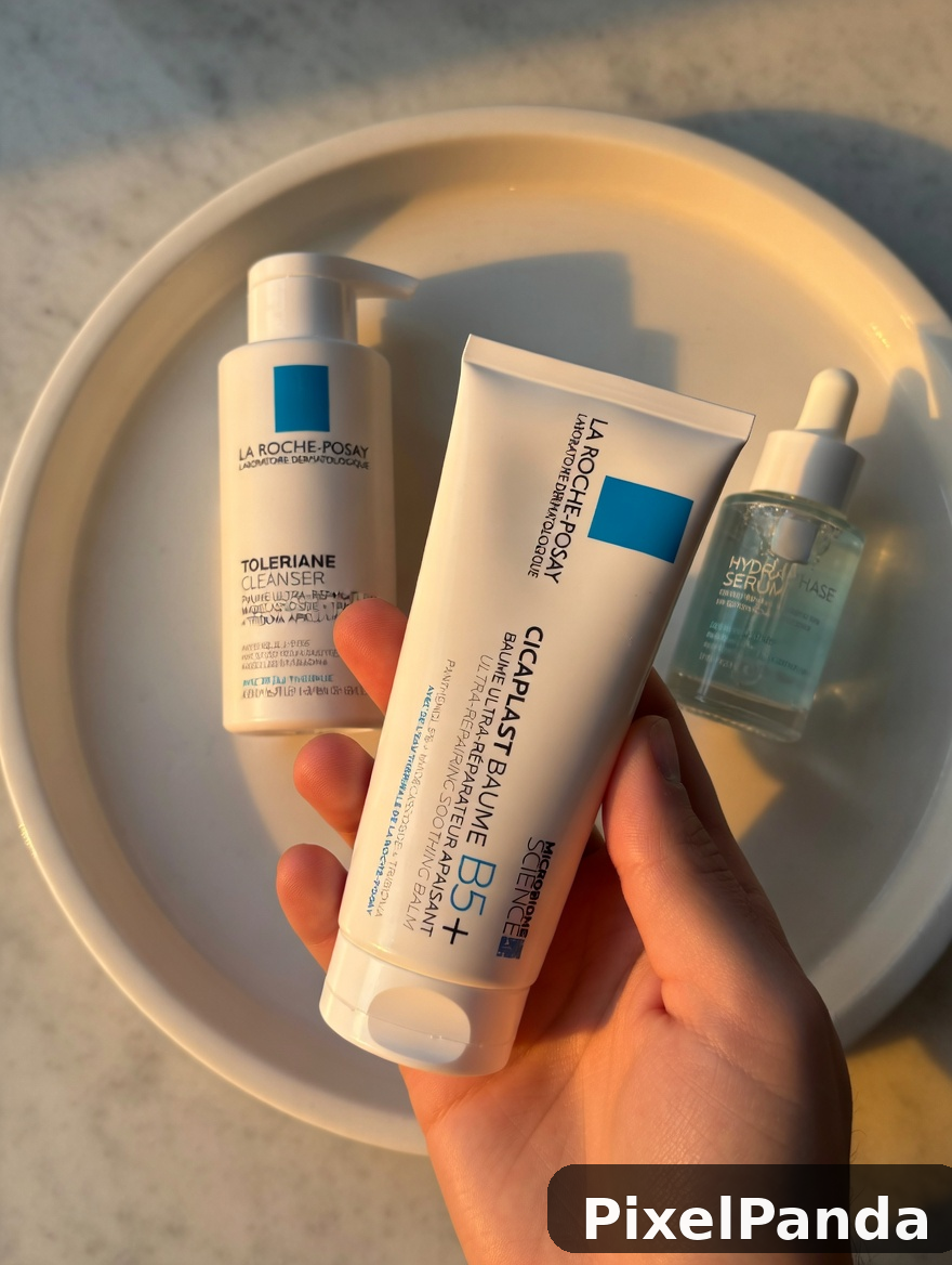 Sensitive Skin Care Routine — Made with PixelPanda