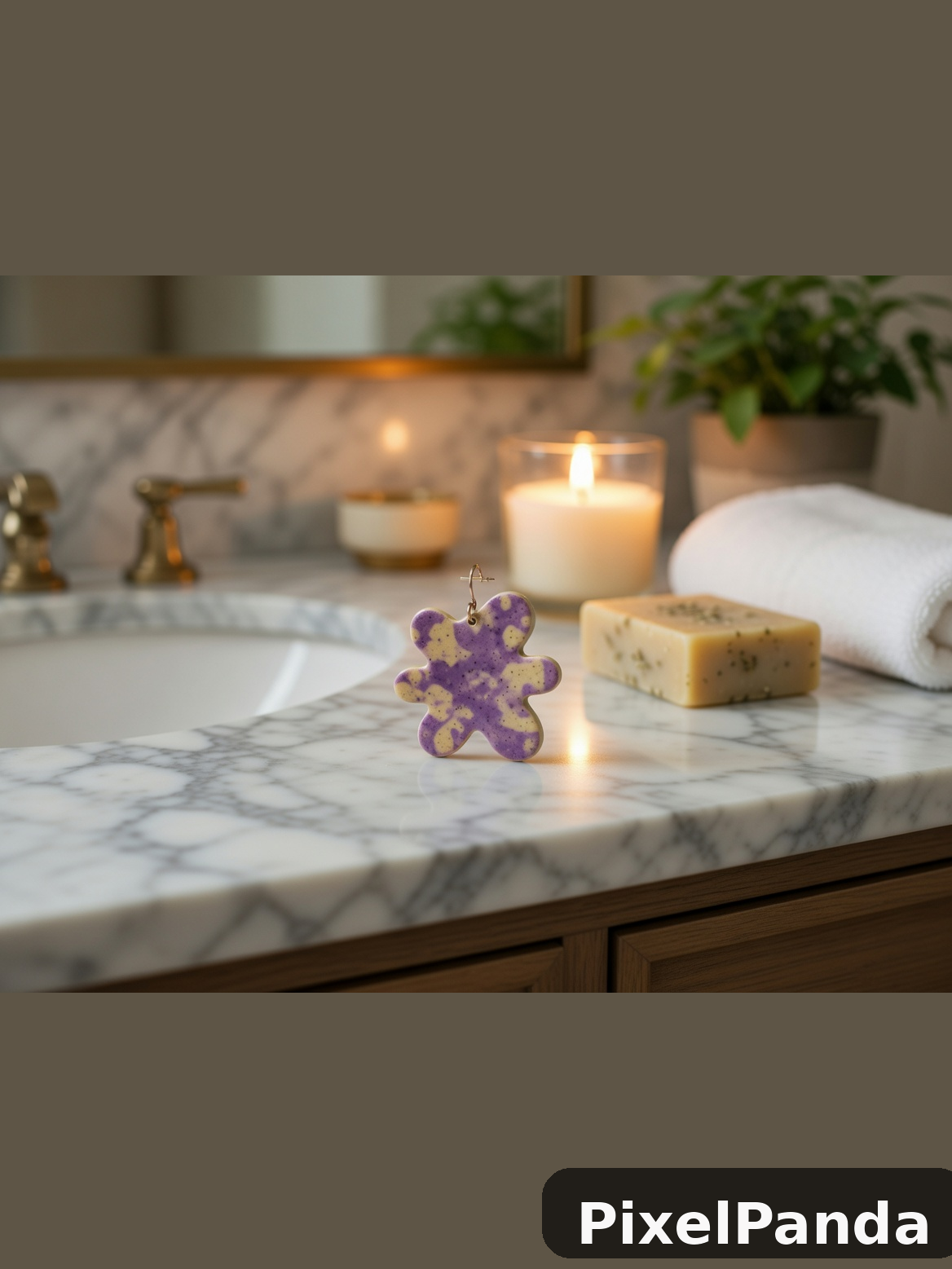 Bathroom Spa Vignette — Made with PixelPanda
